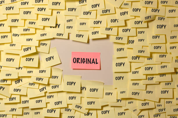 Original or copy Original or copy copying stock pictures, royalty-free photos & images