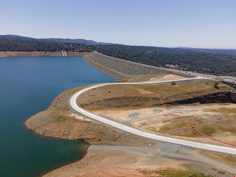Oroville Dam in Northern California