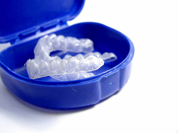Orthodontic Retainers stock photo