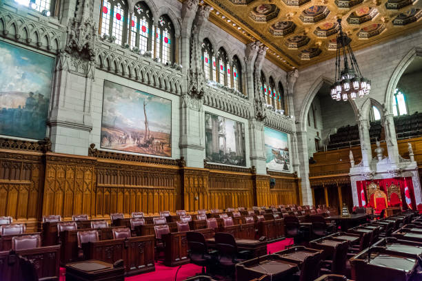 Ottawa: Parliament Senate stock photo