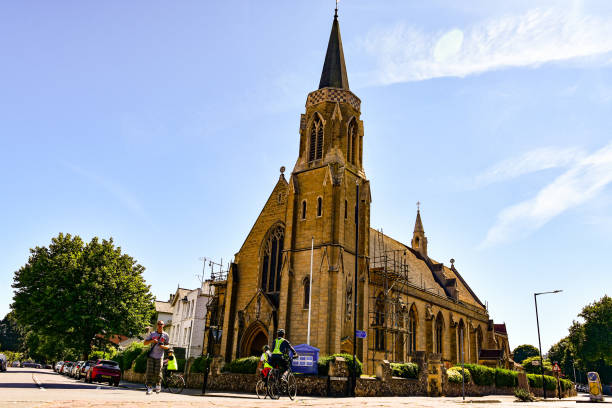 Our Lady of Ransom, Eastbourne stock photo