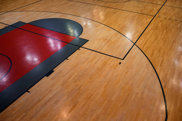 Basketball Court Overhead Stock Photos, Pictures & Royalty-Free Images ...