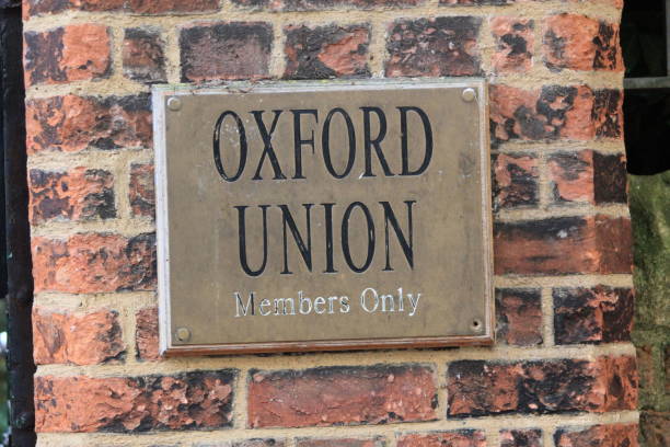 Oxford Union in Oxford, Oxfordshire stock photo