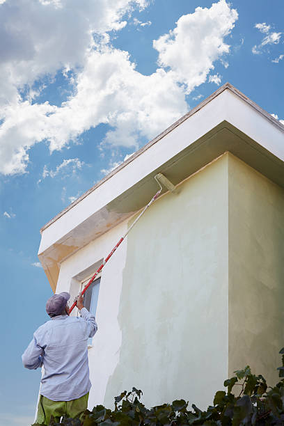 painting outdoors in cold weather