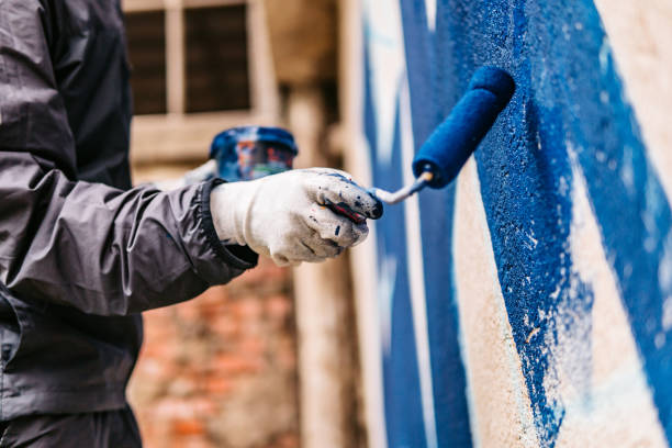 painting over painted brick exterior