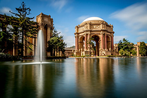 Palace of Fine Arts, San Francisco stock photo