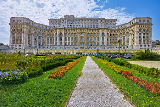 Parlamentspalast In Bukarest Stockfoto Und Mehr Bilder Von