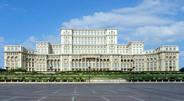 Palace of the Parliament stock photo