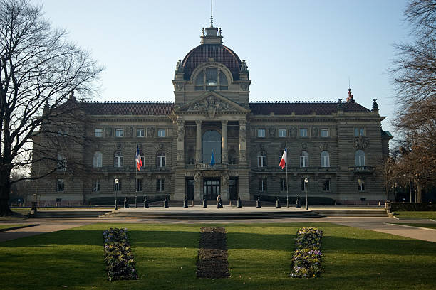 Palace of the Rhein stock photo