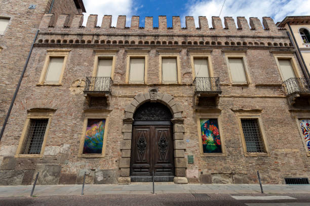 Palazzo Zabarella a medieval palace in Padua stock photo