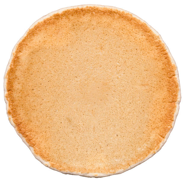 Pancake, Good Enough To Eat! Isolated On White, Clipping Path stock photo