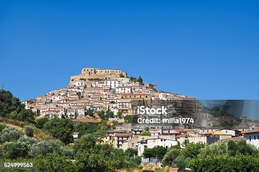 istock Panoramic view of Rocca Imperiale. Calabria. Italy. 524999563