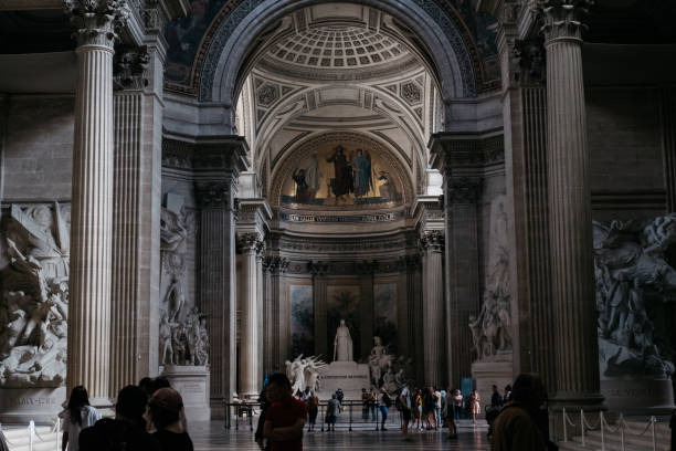 Pantheon of Paris stock photo
