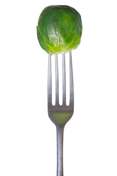 parenting battlegrounds: the brussel sprout stock photo