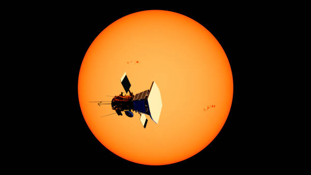 Parker solar probe stock photo