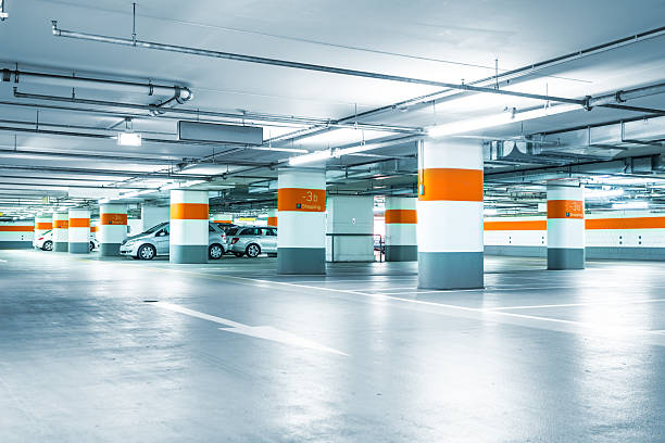 Parking Garage stock photo