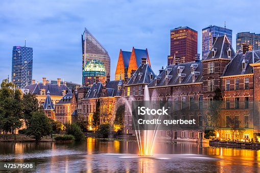 istock Parliament buildings in The Hague 472579508