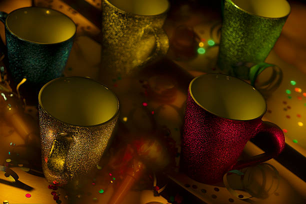 party cups stock photo