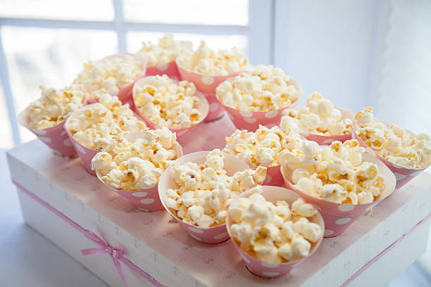 Party Popcorn stock photo