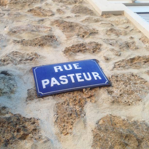 Pasteur Street stock photo