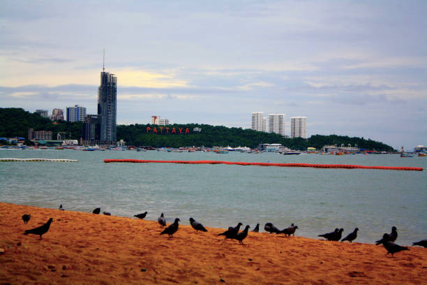 Pattaya Beach Landmark stock photo