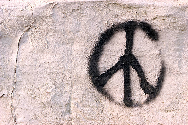 Peace Sign stock photo