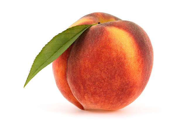 Peach Peache isolated peach stock pictures, royalty-free photos & images