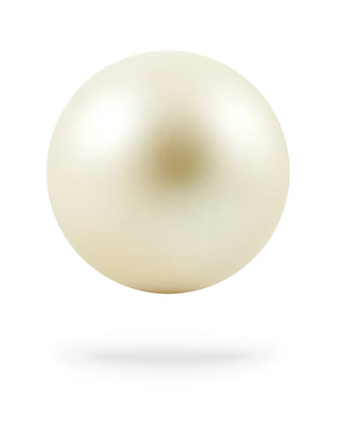pearl pearl isolated on white pearl jewelry stock pictures, royalty-free photos & images