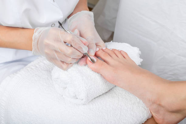 Pedicure treatment Pedicure treatment pedicure stock pictures, royalty-free photos & images