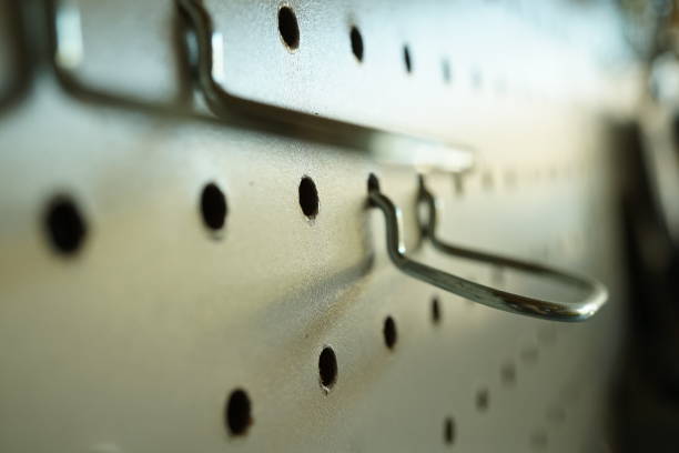 pegboard shot of pegboard pegboard stock pictures, royalty-free photos & images