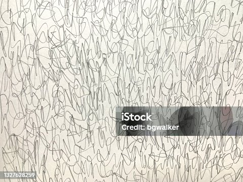 istock Pencil Drawing Doodle Abstract 1327628259