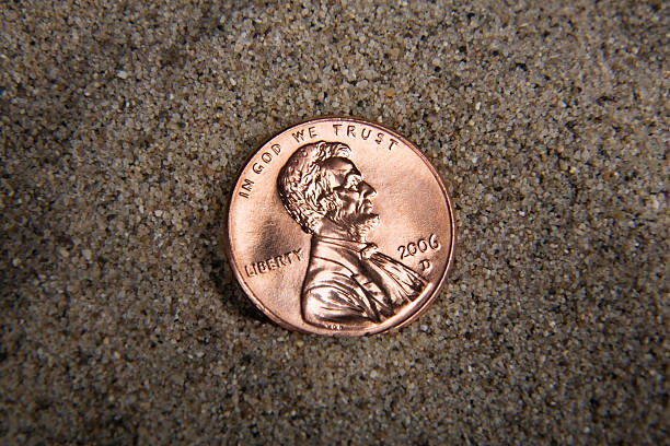 Penny In Sand