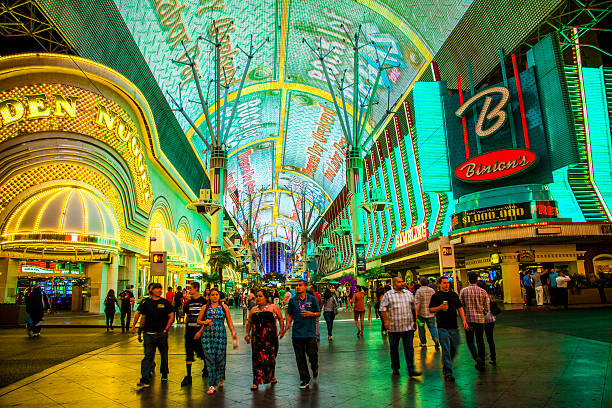 Royalty Free Fremont Street Las Vegas Pictures, Images and Stock Photos