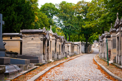 Pere-lachaise cemetery, Paris, France