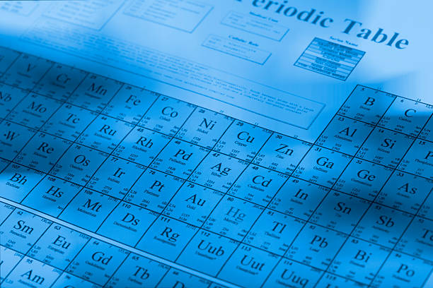 Periodic Table stock photo