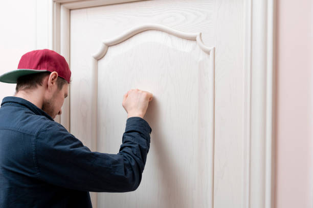 person-hand-knock-the-door-visit-the-friends-house-
