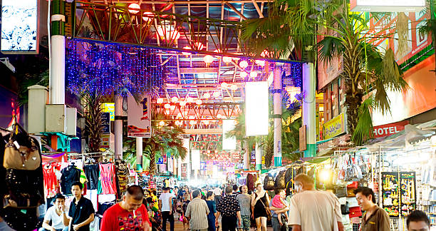 Petaling Street "Kuala Lumpur, Malaysia - March 30, 2011: Petaling Street or known as Chinatown among tourists is the centre of Kuala Lumpur's original Chinatown. The street is also affectionately known as PS among locals" central market kuala lumpur stock pictures, royalty-free photos & images
