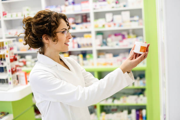 Pharmacist stock photo