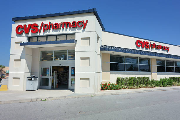 CVS Pharmacy drugstore stock photo