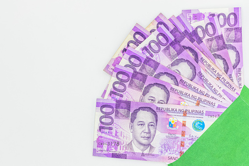 Philippine 100 Peso Bill Philippines Money Currency Philippine Money Bills Background Stock ...