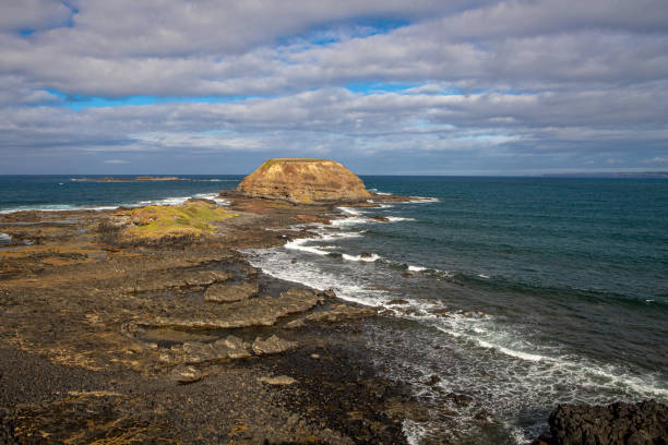 Phillip Island Coastline stock photo