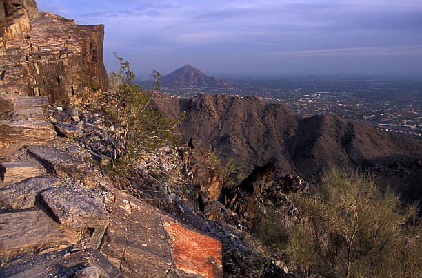Phoenix Mountain View stock photo