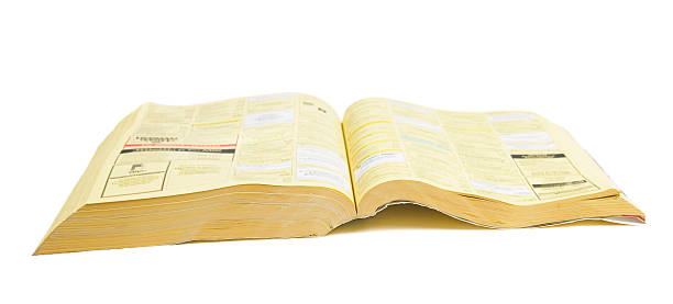phone book open phonebook,, white pages directory stock pictures, royalty-free photos & images