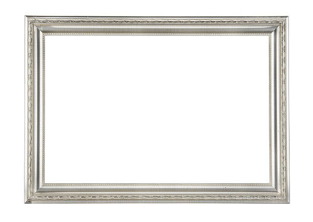 picture frame Blank of vintage picture frame isolate on white baroque style photos stock pictures, royalty-free photos & images