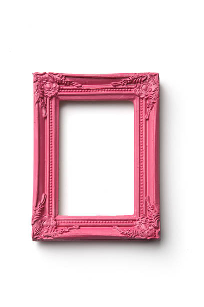 Picture Frames: Pink Frame More Photos like this here... baroque style photos stock pictures, royalty-free photos & images