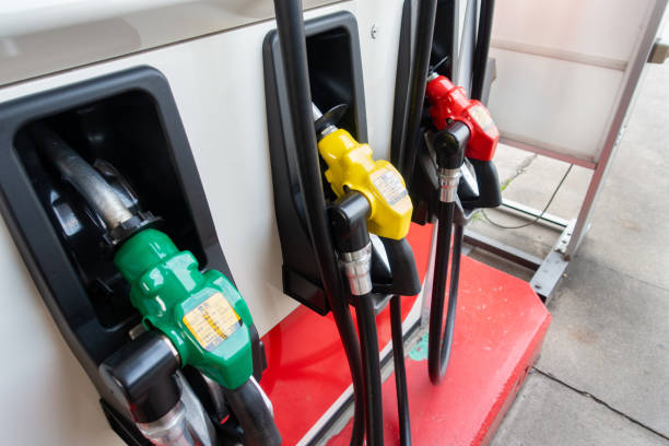 日本のガソリンスタンドの写真 - ガソリンスタンド ストックフォトと画像