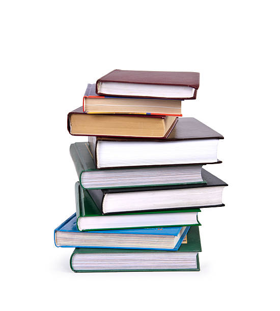 Pile of Books isolated on white Pile of Books isolated on white background textbook stock pictures, royalty-free photos & images