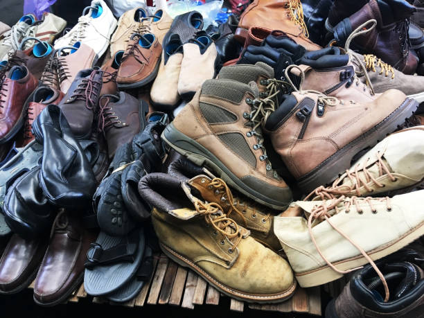 Pile Of Shoes Stock Photos, Pictures & Royalty-Free Images - iStock