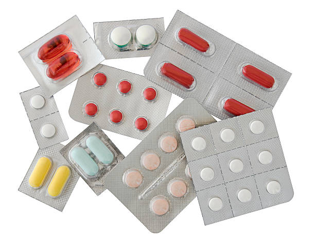 Pills and Capsules stock photo
