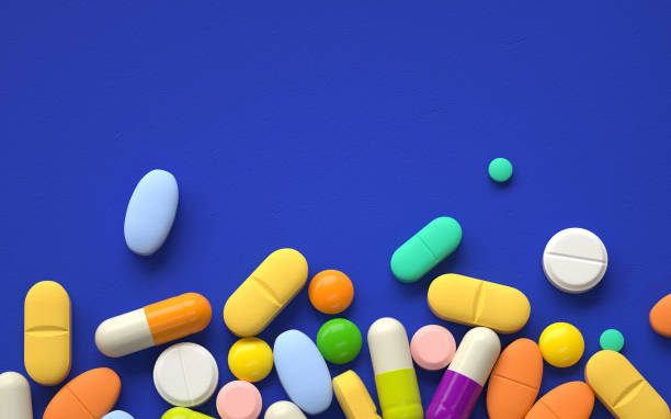 pills pile of colorful pills,3d rendering,conceptual image. prescription medicine stock pictures, royalty-free photos & images